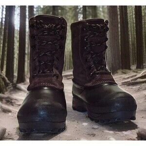 **LACROSSE Pine Top Boots 11” Men's Sz 8 Brown Leather Suede Mid-Calf Insulated